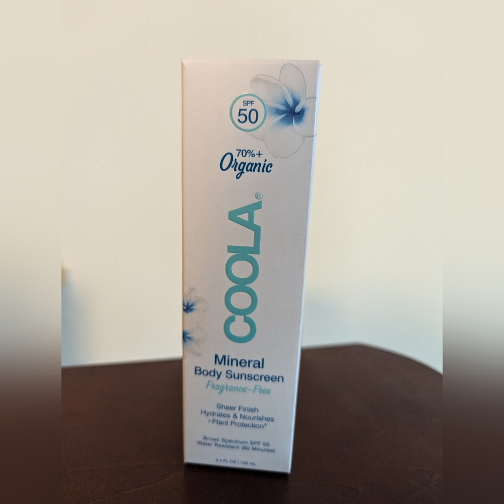 COOLA Organic Mineral Body Sunscreen SPF 50 3.4oz